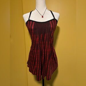 silence + noise halter top/tunic - size S